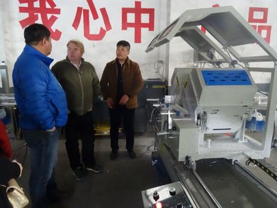 山东济南海金纳门窗加工设备SHW4 塑料门窗四点焊机(方轨单面无缝焊)详情 - 中国供应商